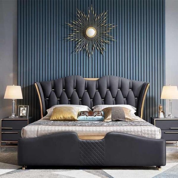 Elite Diamond Tufted Bed