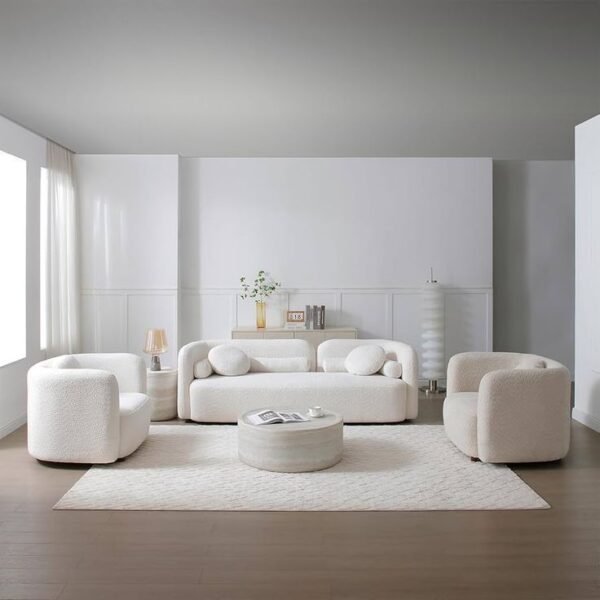 6 SEATER Platinum White Comfort