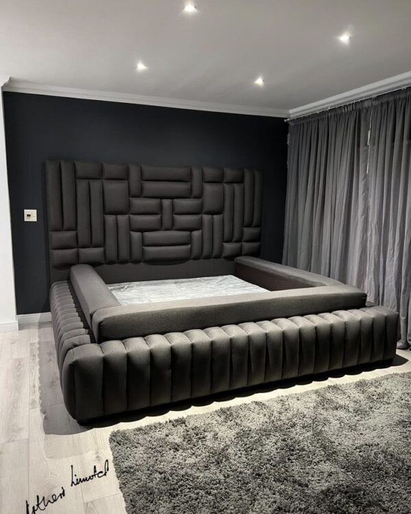 Royal Cube Panel Bed