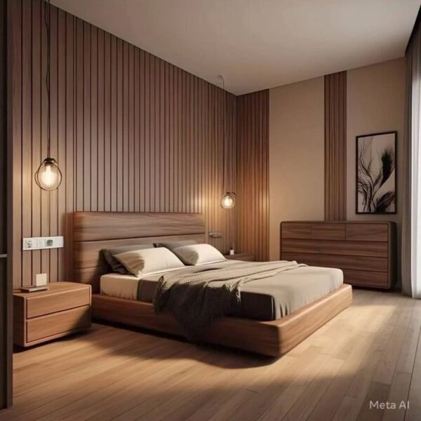 Wooden Bed