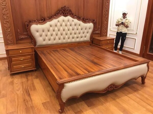 Wood Polish Bed