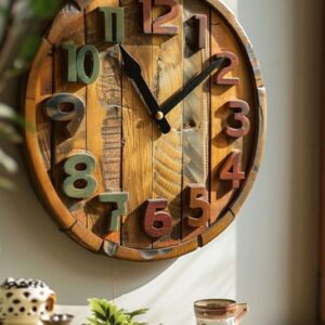 Luxury Timber Wall Clock